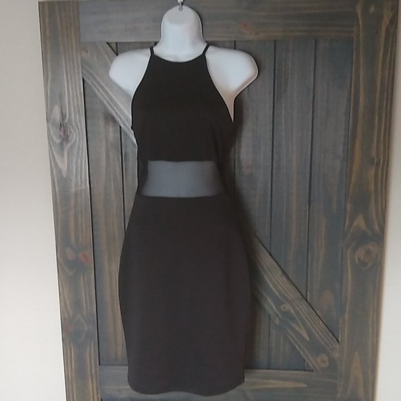 Dress with see through middle Clearance